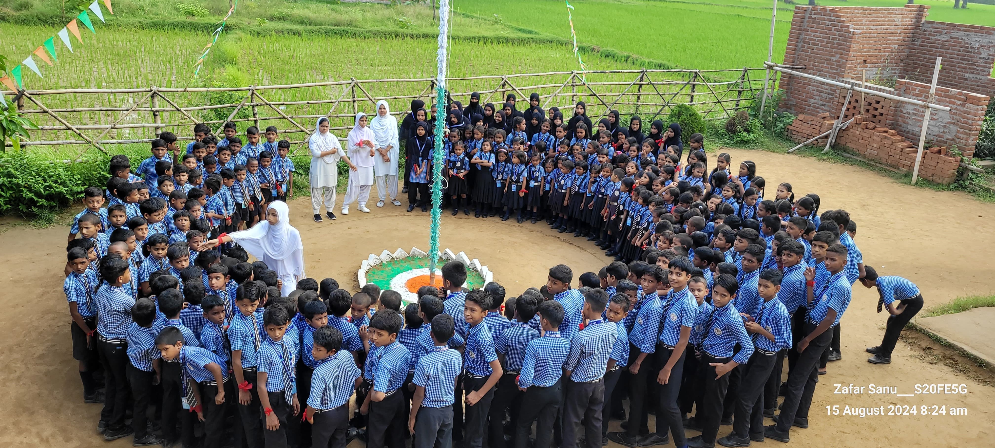 JPPS students in village